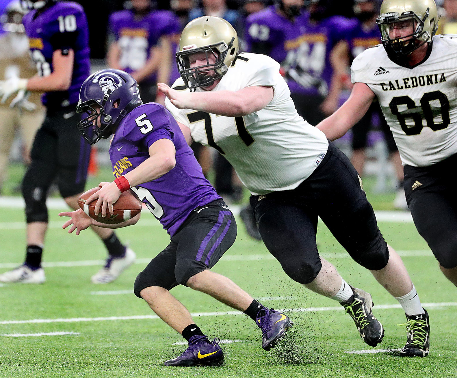 Caledonia's Isaiah Forester